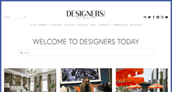Desktop Screenshot of designerstoday.com